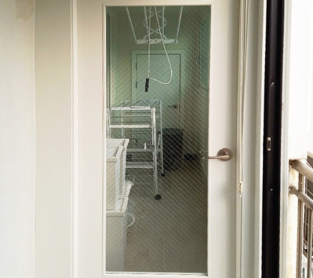 구리시 임창동 건영아파트 베란다 도어 시공: 망입유리로 만들어낸 안전하고 세련된 여유 공간