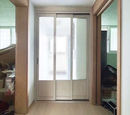 서현동 한양시범단지 현관중문 리모델링: 예림 슬림 3연동 중문으로 변신한 집안 이야기