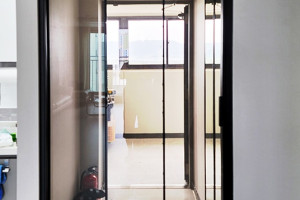 강동구 리버스트 극슬림3연동 중문의 매력: 공간 활용을 극대화한 혁신적 시공 사례