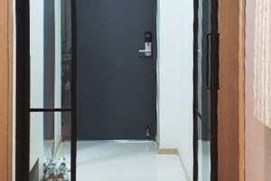 좁은 현관, 넓은 공간! 일직동 태영데시앙 슬림 비양개 중문으로 이룬 기적의 인테리어