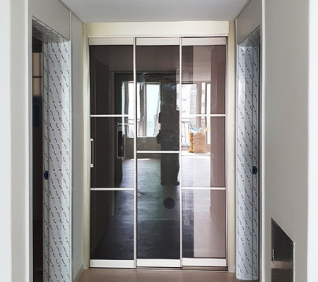 조용하고 따뜻한 집, 아파트 방음 및 방풍의 혁신! 초슬림 3연동 중문 시공으로 완벽 변신